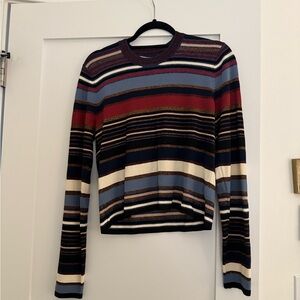 Striped Multicolor Women's Top